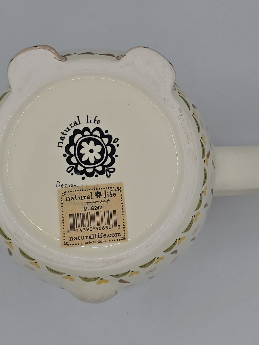 "All You Need Is Love And A Dog," Figural Dog 16 oz. Coffee Mug/Cup Natural Life - Picture 7 of 11